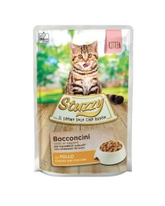 Stuzzy: Preliv za mačiće sa komadićima mesa Kitten Chunks, 85 gr