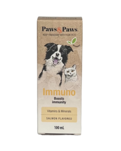 Paws and Paws: Preparat za jačanje imuniteta Immuno, 100 ml