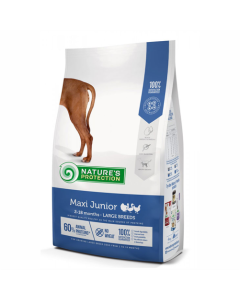 Nature's Protection: Hrana za mlade pse velikih rasa Junior Maxi, 12 kg