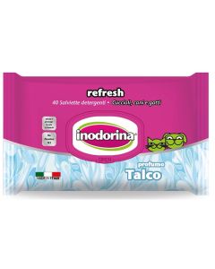Inodorina: Vlažne maramice Refresh Talcum