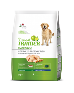 Trainer: Natural Adult Maxi Piletina. Pirinač & Aloe Vera