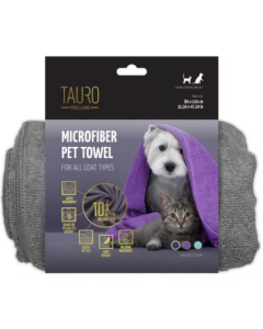 Tauro: Peškir za pse i mačke Microfiber Towel Grey