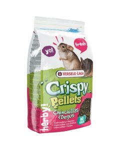 Crispy: Peletirana hrana za činčile i degue Chinchila Degu Pellets, 1 kg