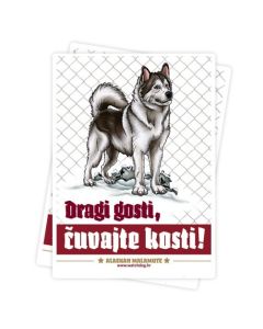 Watchdog: Tabla upozorenja Aljaski Malamut