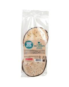 Menu Nature: Zimska hrana za divlje ptice 2 pack Half Coconut with Peanuts, 400 gr