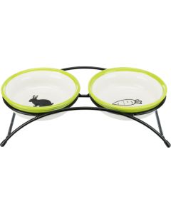 Trixie: Dve keramička posude na stalku za zečeve