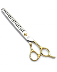 Tauro: Profesionalne ravne makaze za stanjivanje krzna Chunker Scissors Janita Plungė Line