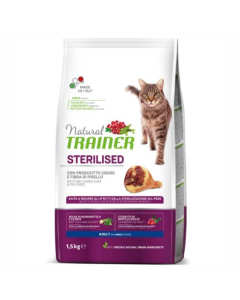 Trainer Natural: Hrana za sterilisane mačke Sterilised, Šunka