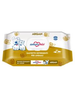 AmoreMio: Vlažne maramice za ljubimce Argan, 40 kom