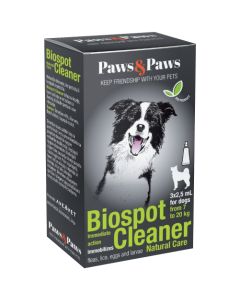 Paws and Paws: Preparat protiv parazita na bazi dimentikona Biospot Cleaner, srednje rase