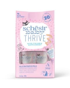 Schesir: Energetski suplement za mačiće Baby Cat Mousse Multipack, 20x8 gr