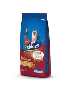 Brekkies: Cat Delicious Meat, 20 kg