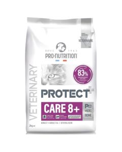 Pro Nutrition Protect: Veterinarska hrana za  mačke Care 8+, 2 kg
