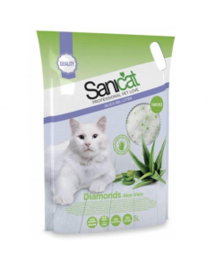 Sanicat: Silikonski posip za mačke Diamonds Aloa, 5l
