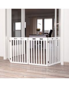 Trixie: Drvena ograda za pse 4 Parts Dog Barrier