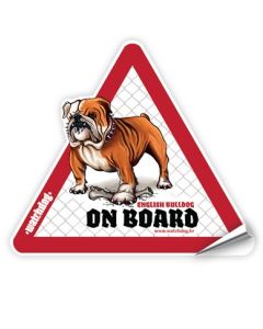 Watchdog: Nalepnica za auto Engleski Buldog