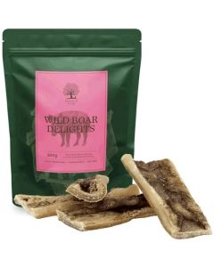Essential: Sušena koža divljeg vepra Wild Boar Delights, 200 gr