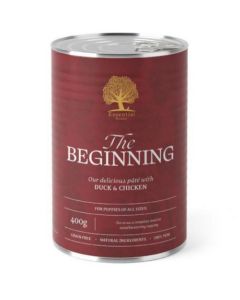 Essential: Pašteta sa komadićima mesa za štence The Begining Pate, 400 gr x 6 kom