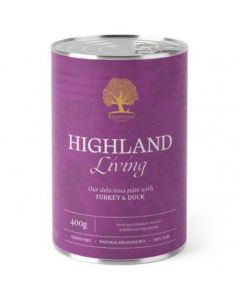 Essential: Pašteta sa komadićima mesa za odrasle pse Highland Living Pate, 400 gr