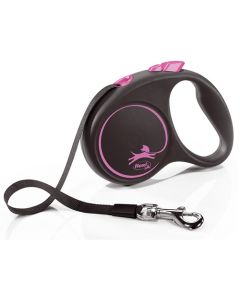 Flexie: Povodac Black Design Tape, Roze