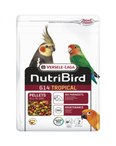 Nutri Bird: Peletirana hrana za srednje papagaje G14 Tropical