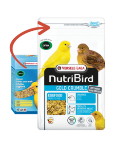 Nutri Bird: Jajčana hrana za kanarince Gold Crumble Canaries