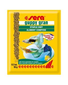 Sera: Hrana za gupike Guppy Gran, 10 gr