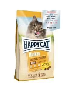 Happy Cat: Hrana za mačke Minkas Hairball Control, 10 kg
