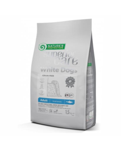 Nature's Protection Superior Care: White Dog Mini Adult, Haringa, Hrana za bele pse malih rasa