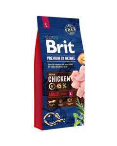 Brit Premium: Hrana za odrasle pse velikih rasa Adult Large