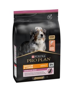 Pro Plan: Hrana za starije srednje i velike pse Med/Large Adult 7+ Optiderma Losos