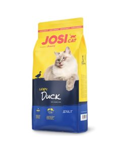 Josera Josicat: Hrana za odrasle mačke Adult Crispy, Pačetina