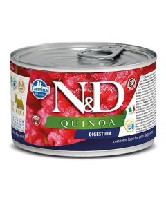 N&D Grain Free: Vlažna hrana za pse sa problemima digestivnog trakta Mini Digestion, Kinoa i Jagnjetina