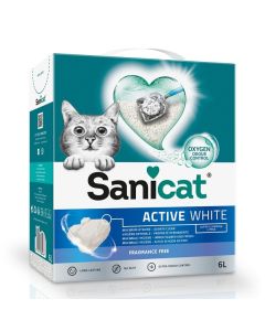 Sanicat: Grudvajući posip Active White
