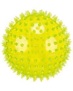 Trixie: Lopta za pse od TPR-a Hedgehog Ball Lime, 12 cm