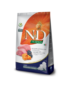 N&D Pumpkin: Hrana za pse Medium/Maxi Adult, Bundeva & Jagnjetina