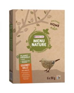 Menu Nature: Poslastice sa insektima za divlje ptice Gourmet Balls, 6x90 gr
