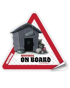 Watchdog: Nalepnica za auto Besan Pas
