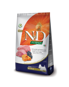 N&D Pumpkin: Hrana za pse Mini Adult, Bundeva & Jagnjetina