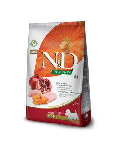 N&D Pumpkin: Hrana za pse Mini Adult, Bundeva & Piletina