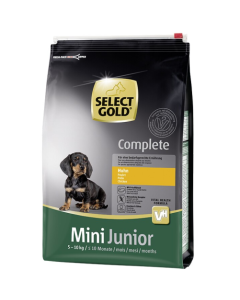 Select Gold: Hrana za štence malih rasa Complete Mini Junior Piletina, 1 kg