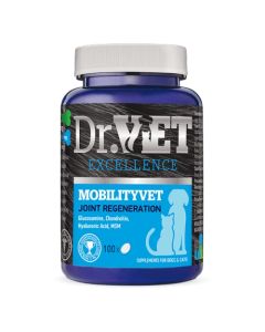 Dr.Vet: Suplement za zglobove i vezivno tkivo Mobilityvet, 100 tabl