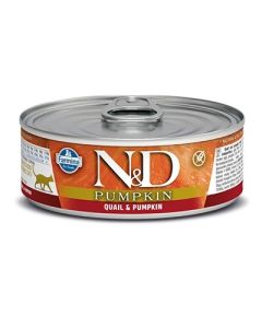 N&D: Vlažna hrana za mačke Pumpkin, 12 x 70 gr