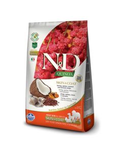 N&D Grain Free: Skin & Coat, Kinoa & Haringa
