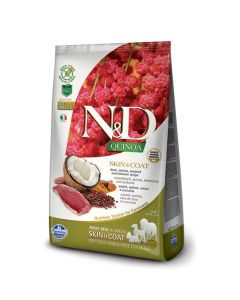 N&D Grain Free: Skin & Coat, Kinoa & Pačetina 