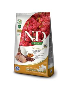 N&D Quinoa: Hrana za pse sa problematičnom kožom Skin & Coat, Prepelica & Kinoa 