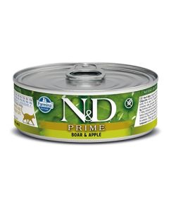 N&D: Vlažna hrana za mačke Prime, 12 x 70 gr