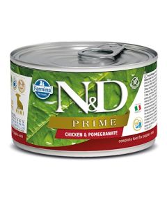 N&D Grain Free: Vlažna hrana za štence Prime Mini Puppy, Nar i PiletinaN&D Grain Free: Vlažna hrana za štence Prime Mini Puppy, Nar i Piletina