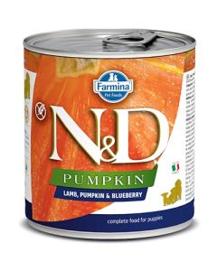 N&D Grain Free: Vlažna hrana za štence Puppy, Bundeva i Jagnjetina