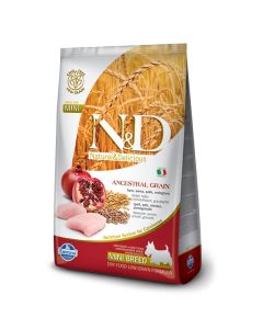 N&D Low Grain: Mini Adult, Piletina i Nar